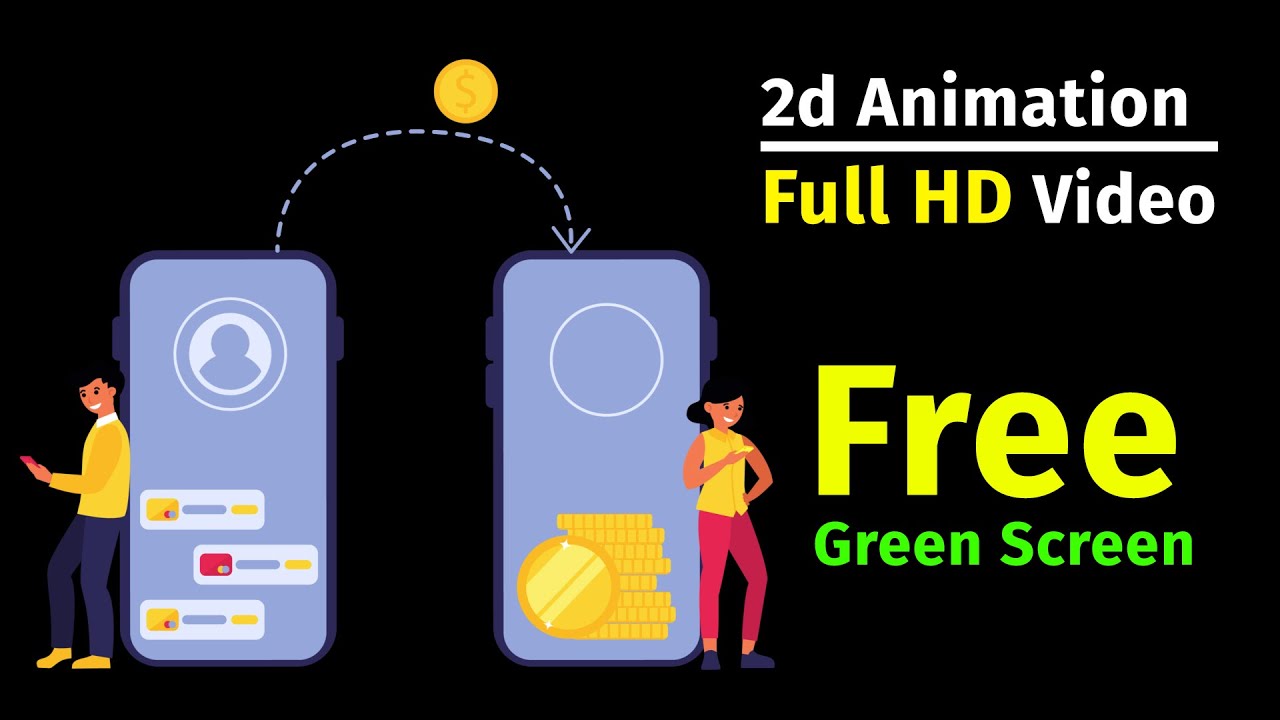 Online Payment Animation Green Screen I Latest 2020 I Green Screen World I