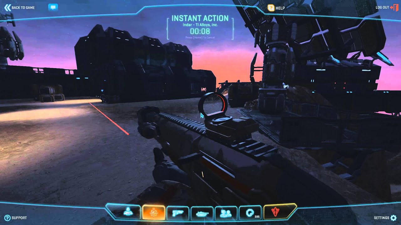Planetside 2: MSR-W at Skydock