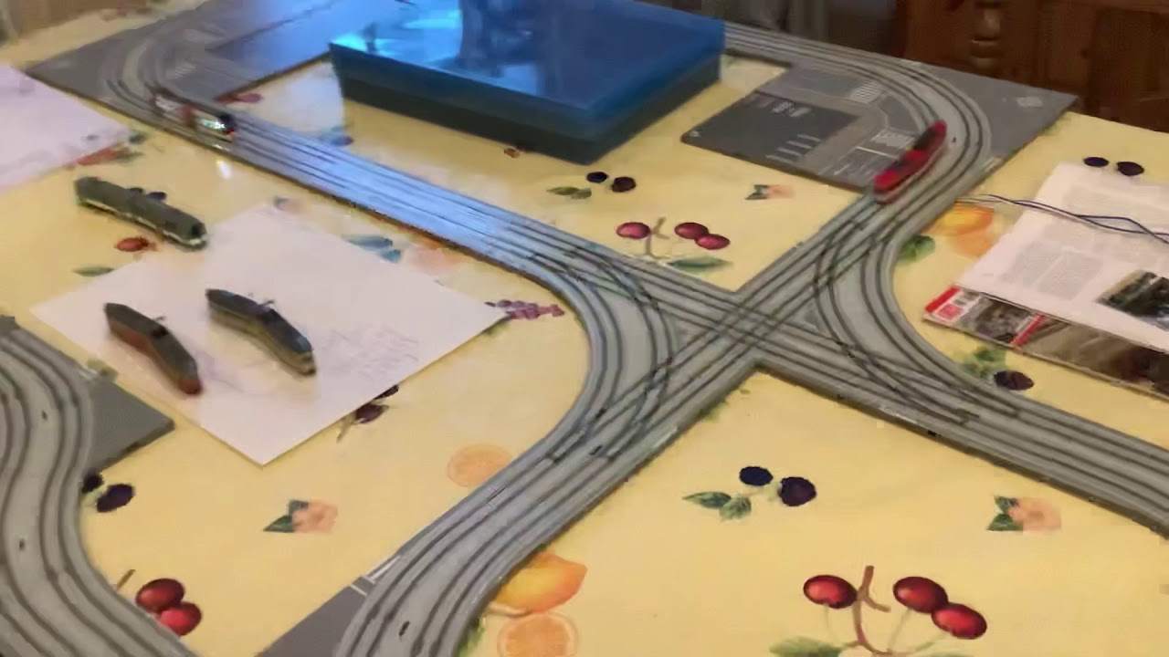 Dunnyrail N Kato Tram Layout as revised