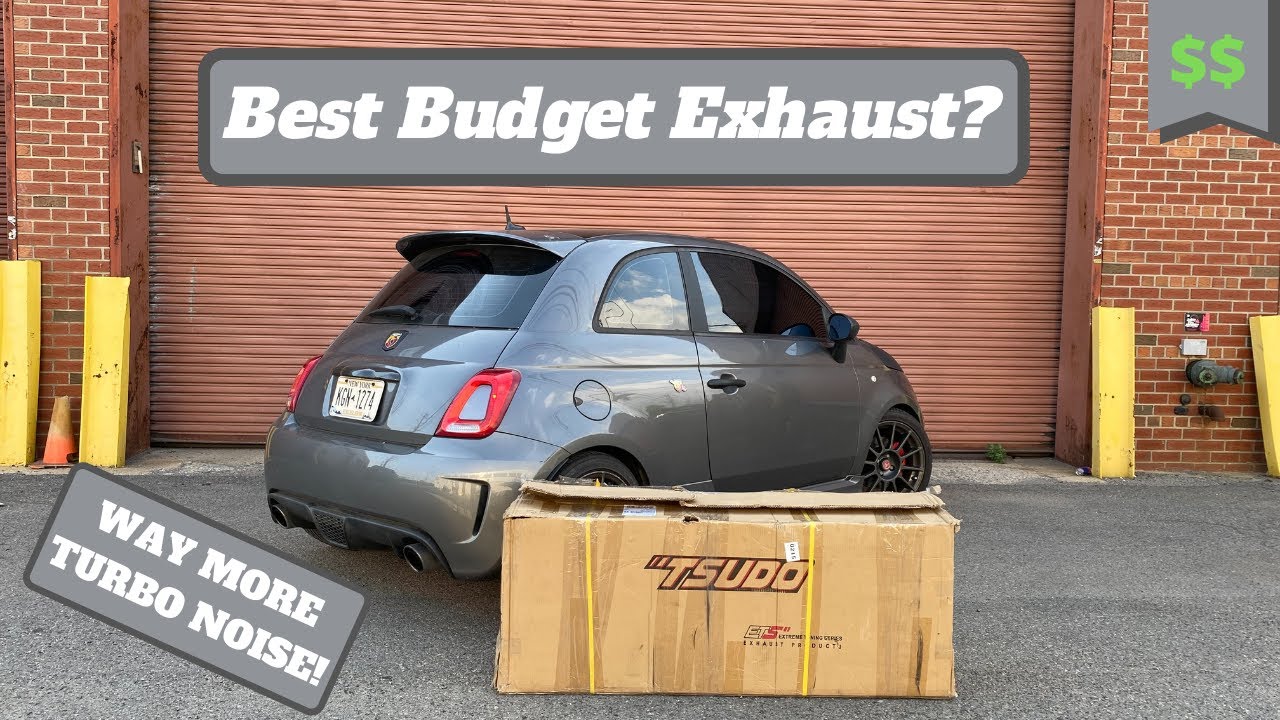 Fiat 500 Abarth - 2.5 INCH CAT-BACK EXHAUST + CATLESS DOWNPIPE INSTALL!