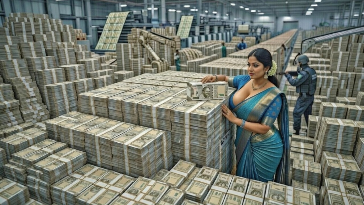 Inside the Indian Currency Factory &ndash; Full Process How Million Dollar Notes Are Made