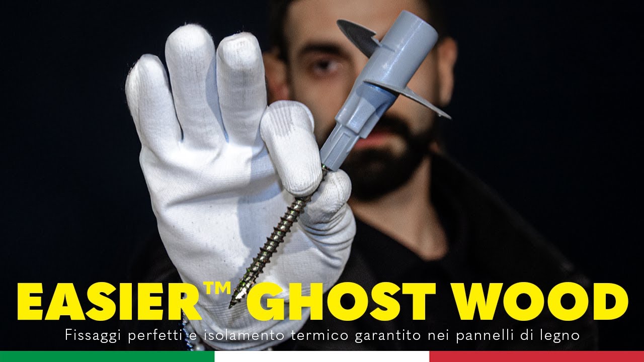 Akifix® - EASIER™ GHOST WOOD per fissaggio di materiali isolanti su supporti in legno - ITA