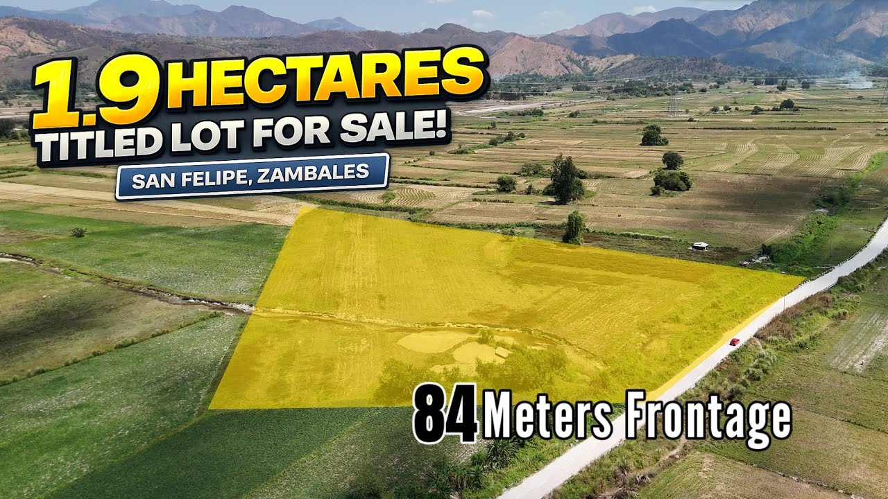₱400/Sqm Titled Land in San Felipe Near the Highway 