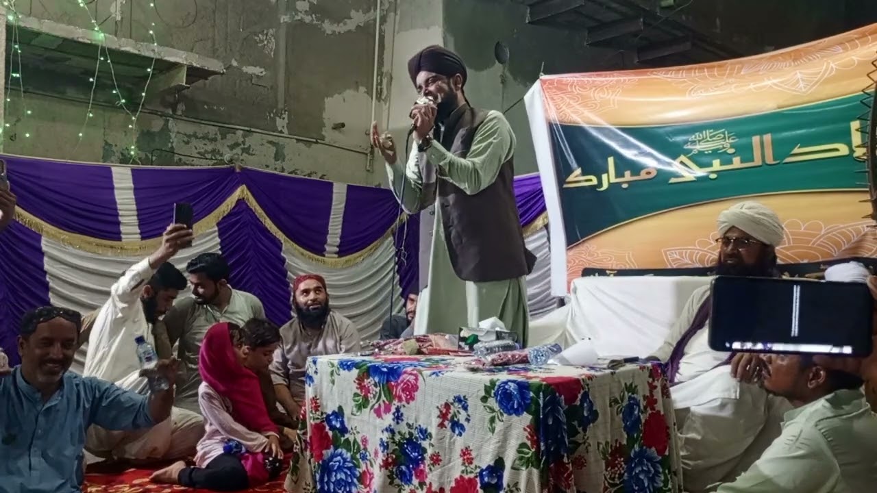 Joli munji aahe Khali, Joli bhariya Rasool Allah ﷺ, inayatullah Qadri, Sound Operator  Imran Shah
