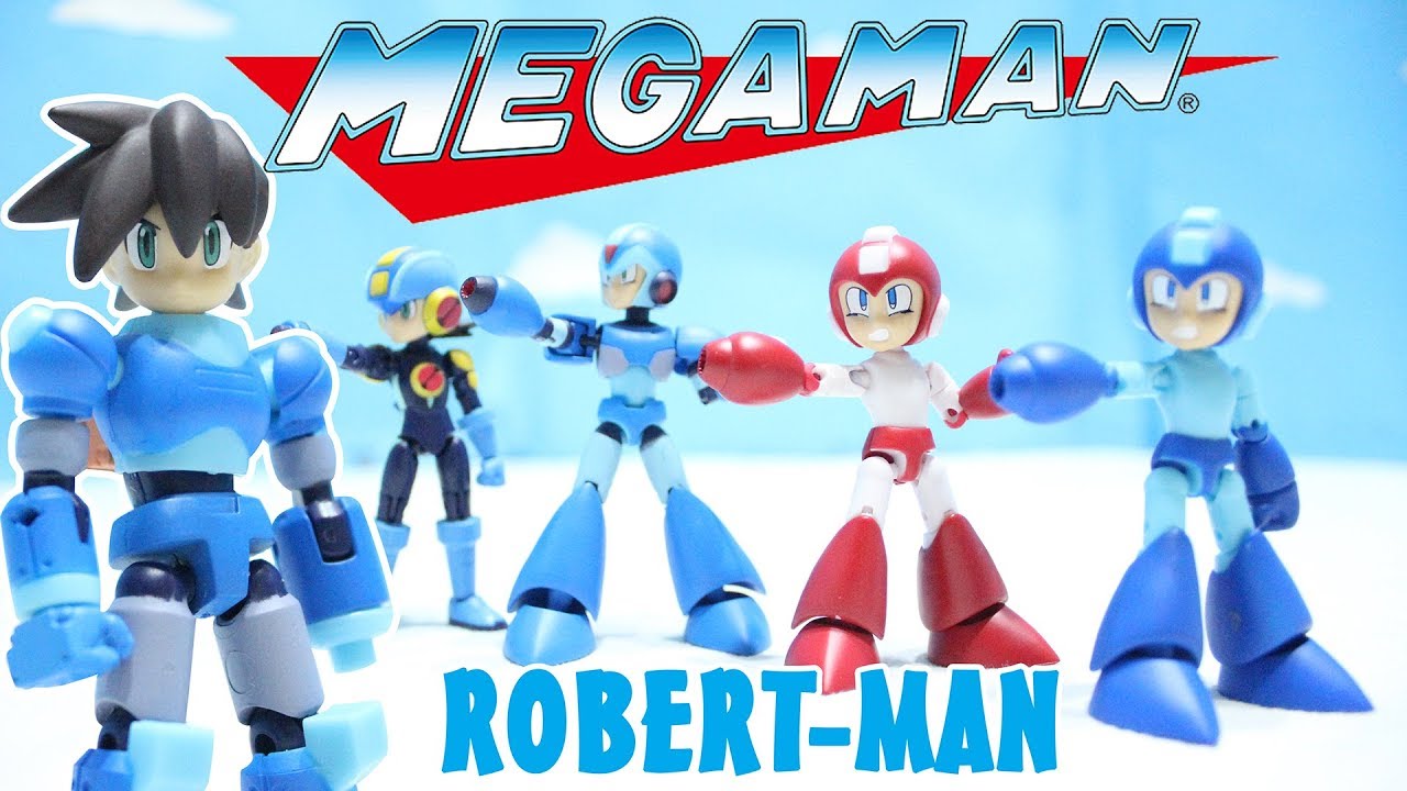 (ESPAÑOL) MEGAMAN - model kit - 66 action dash candy toy 10pack - figura - juguete - reseña - review