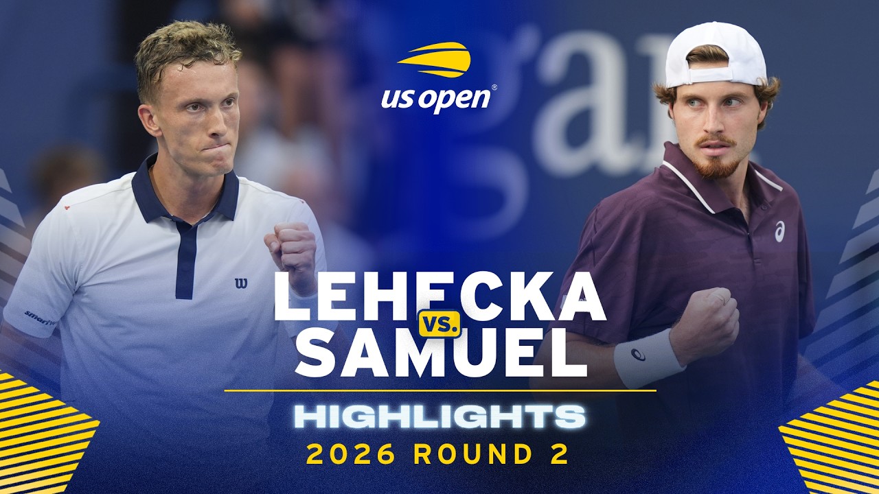 Jiri Lehecka vs. Toby Samuel Highlights | 2026 US Open Round 2