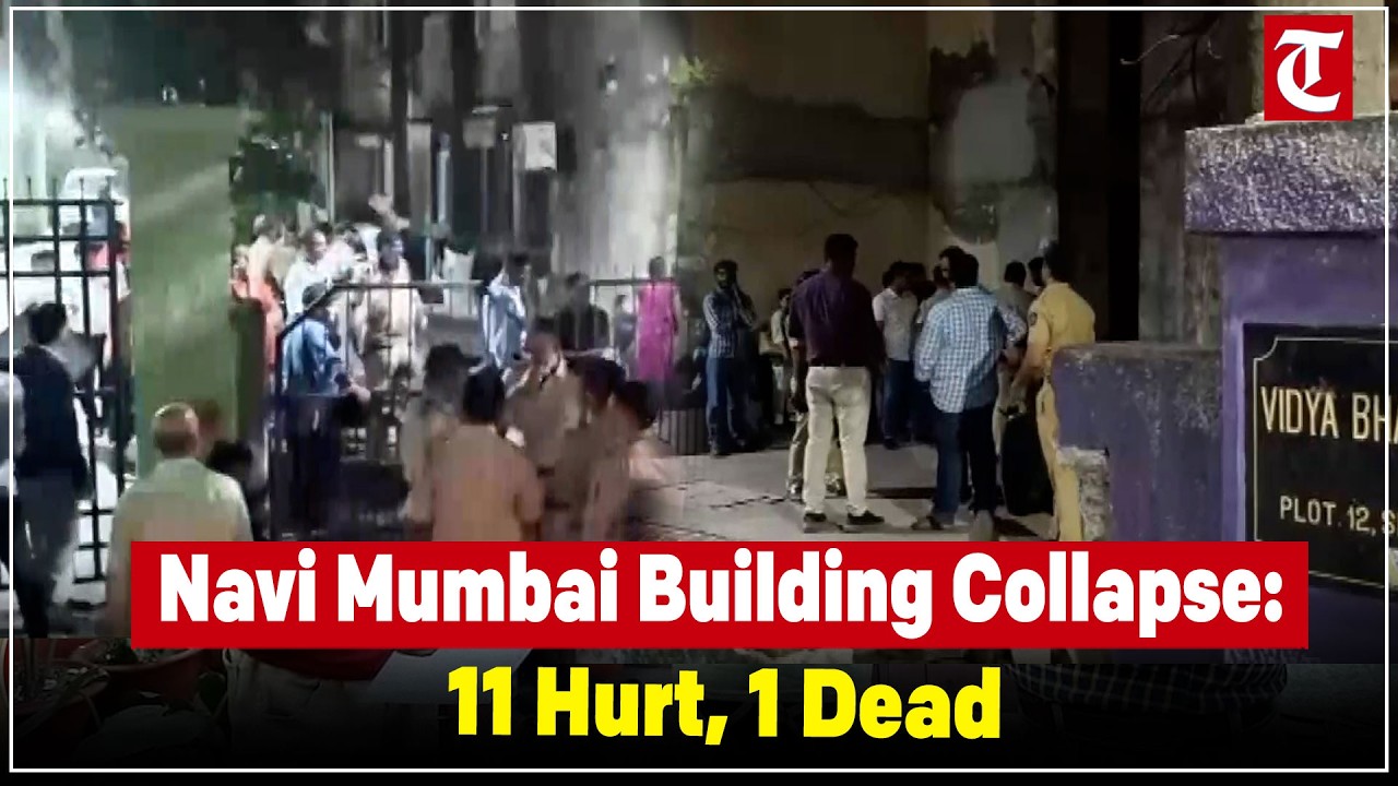 Building Slab Collapses in Kopar Khairane, Navi Mumbai: 11 Students Injured, 1 Dead