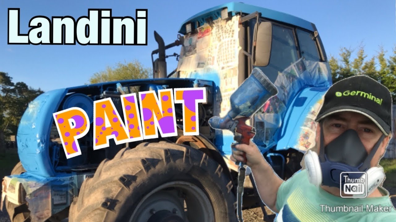 Landini Legend 130 tractor- PAINTing