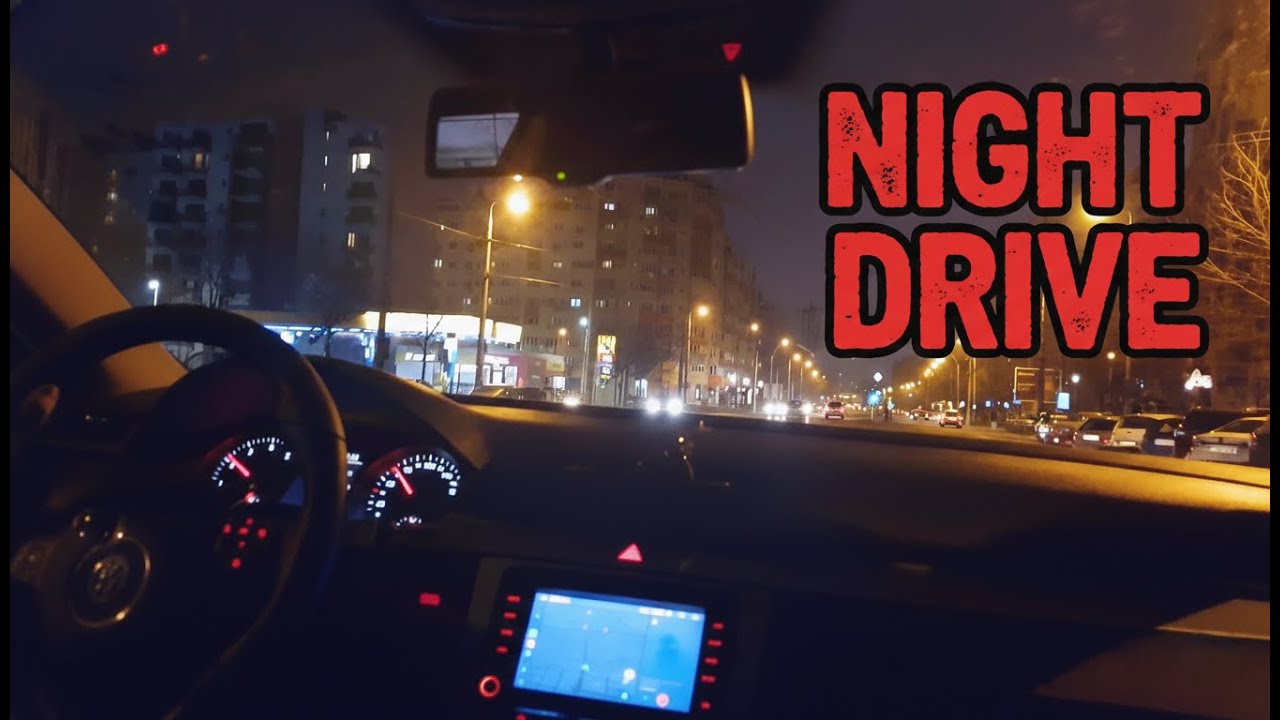 Bucharest Night drive-PASSAT CC