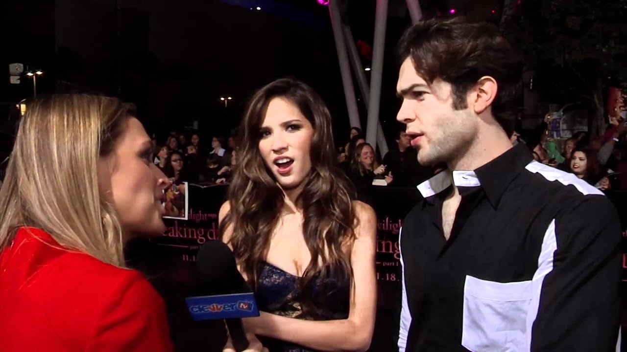 Kelsey Chow & Ethan Peck At 'Breaking Dawn Part 1' World Premiere