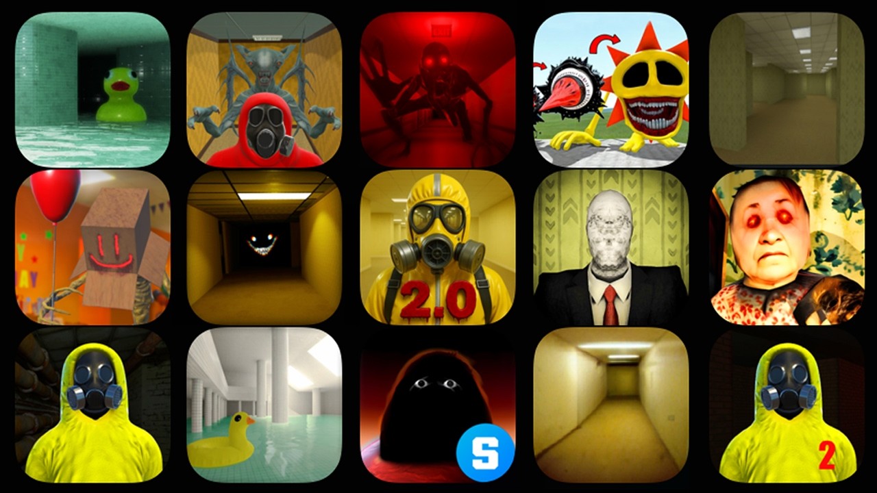 💥  Backrooms 🌟 Horror Hide- Backrooms 💥 Backrooms Run ✨ Shooter in Backrooms 💥 Backrooms 💖