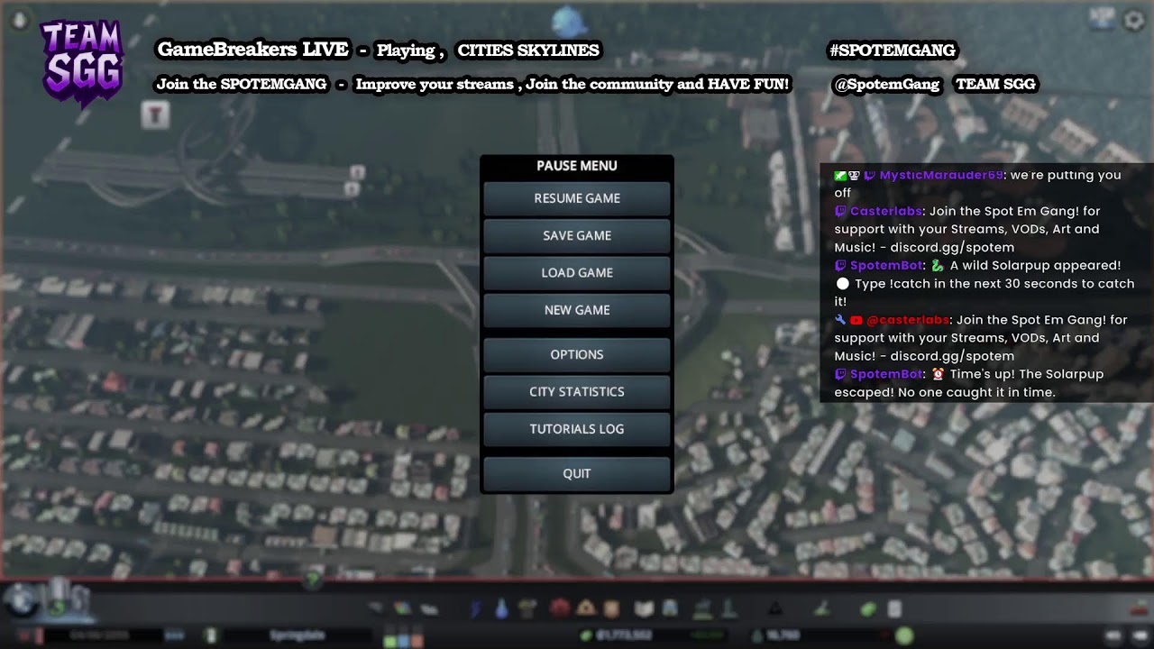 Gamebreakers Live - Cities Skylines - Cleaning up the City