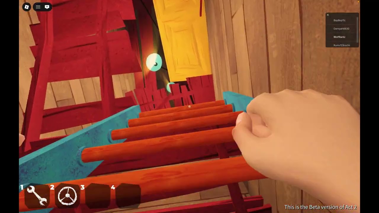 Beating Hello Neighbor In Roblox Act 2