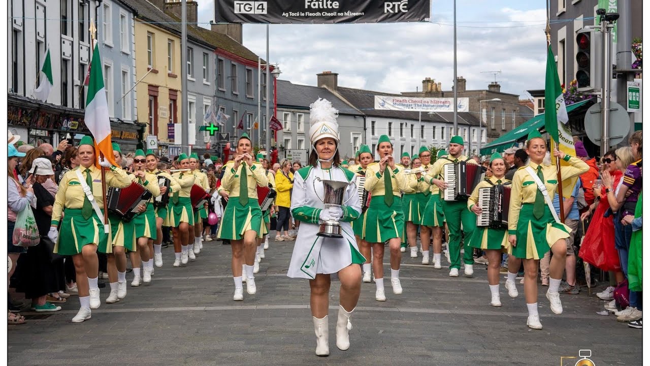 All Ireland Fleadh 2023 Marching Bands- Buíon Cheoil Sinsear Chloich Cheann Fhaola