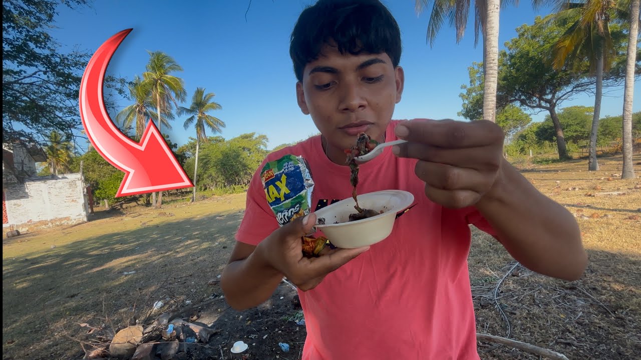 PREPARAMOS Un RICO Cóctel de CHONCHAS En La PLAYA 😱
