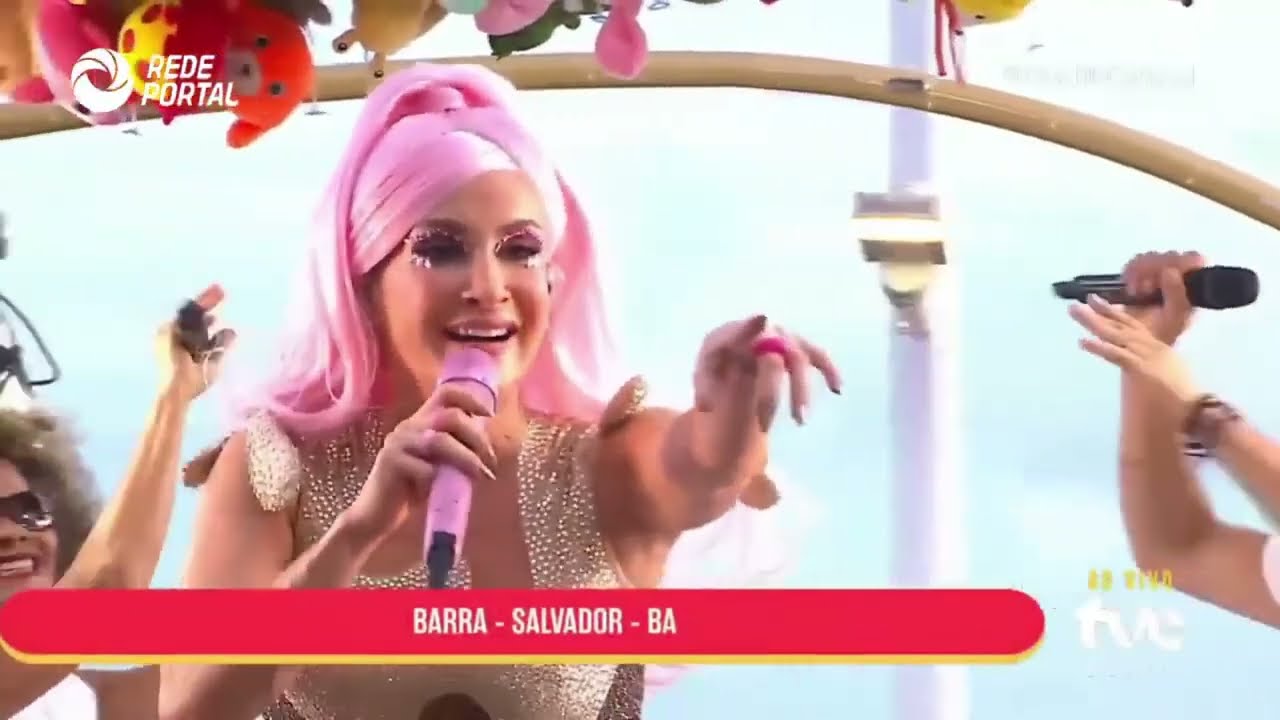 Cláudia Leitte no Carnaval de Salvador Ao Vivo no Sábado - 10/02/2024
