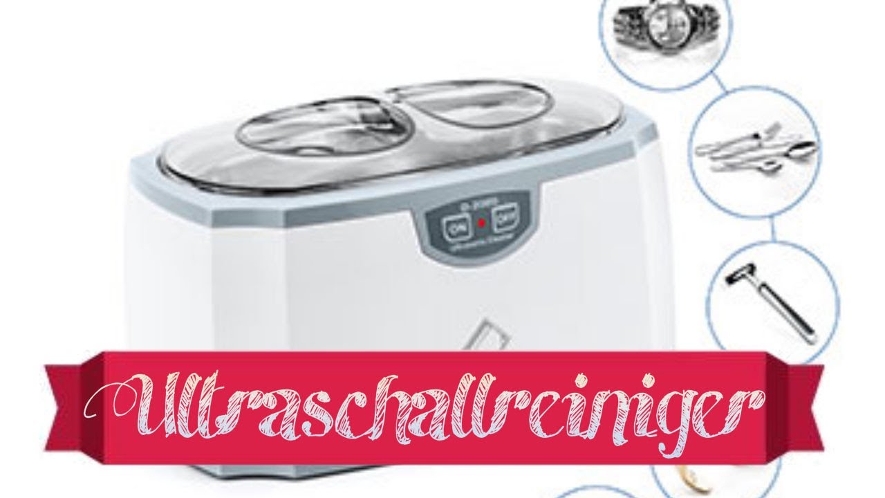 LifeBasis Ultraschallreinigungsgerät Reinigung Brillen Schmuck Uhr Zahnersatz Test Review Bewertung