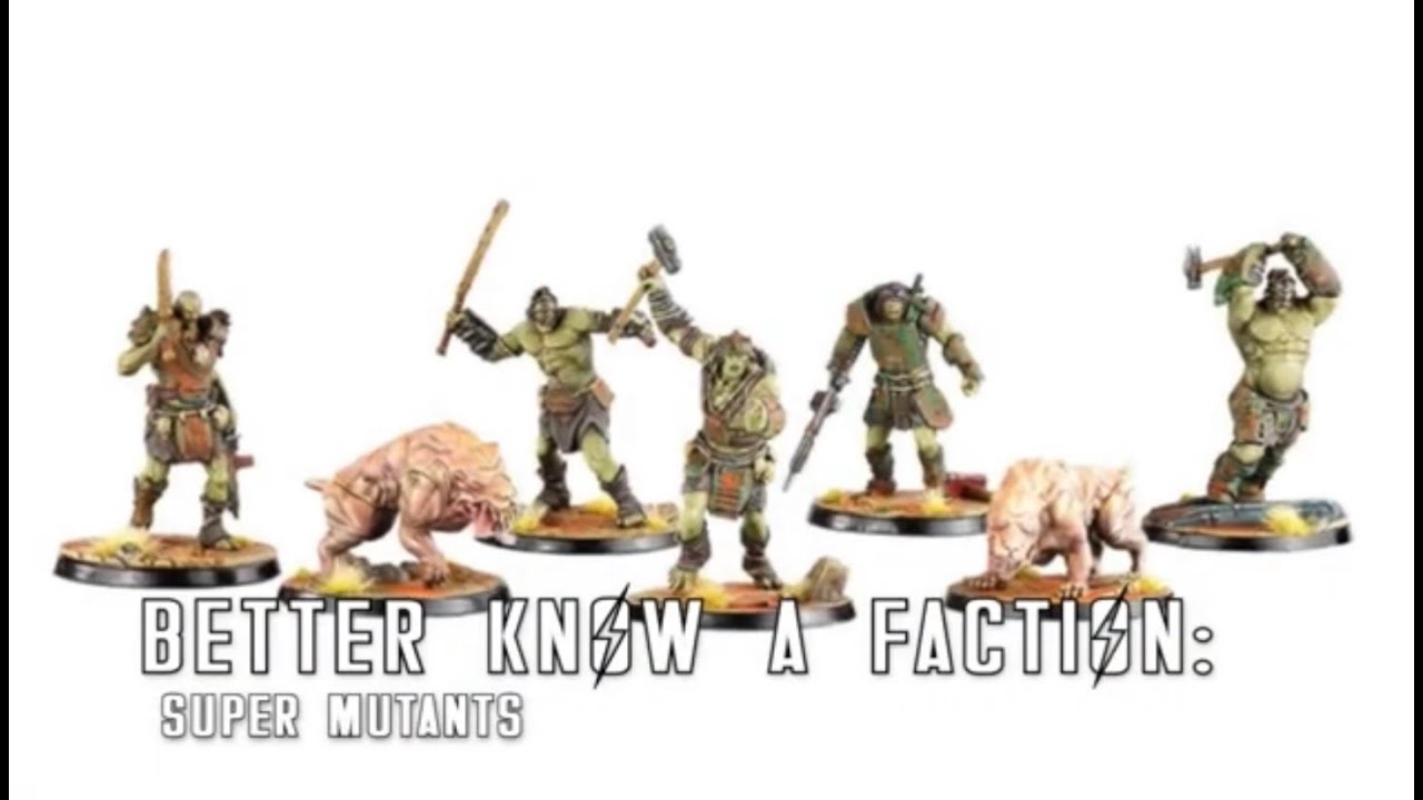 Fallout: Wasteland Warfare Super Mutant Review -  Better Know a Faction