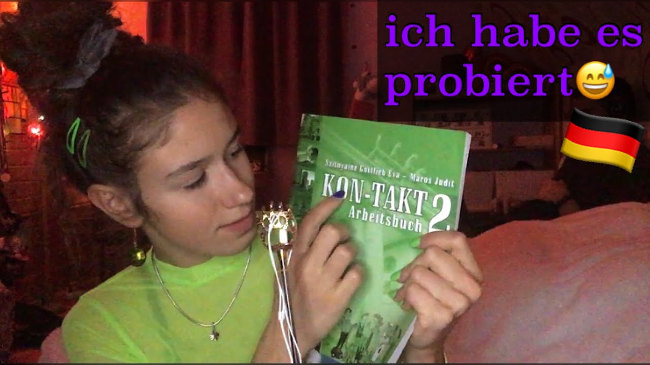 trying ASMR in German🇩🇪