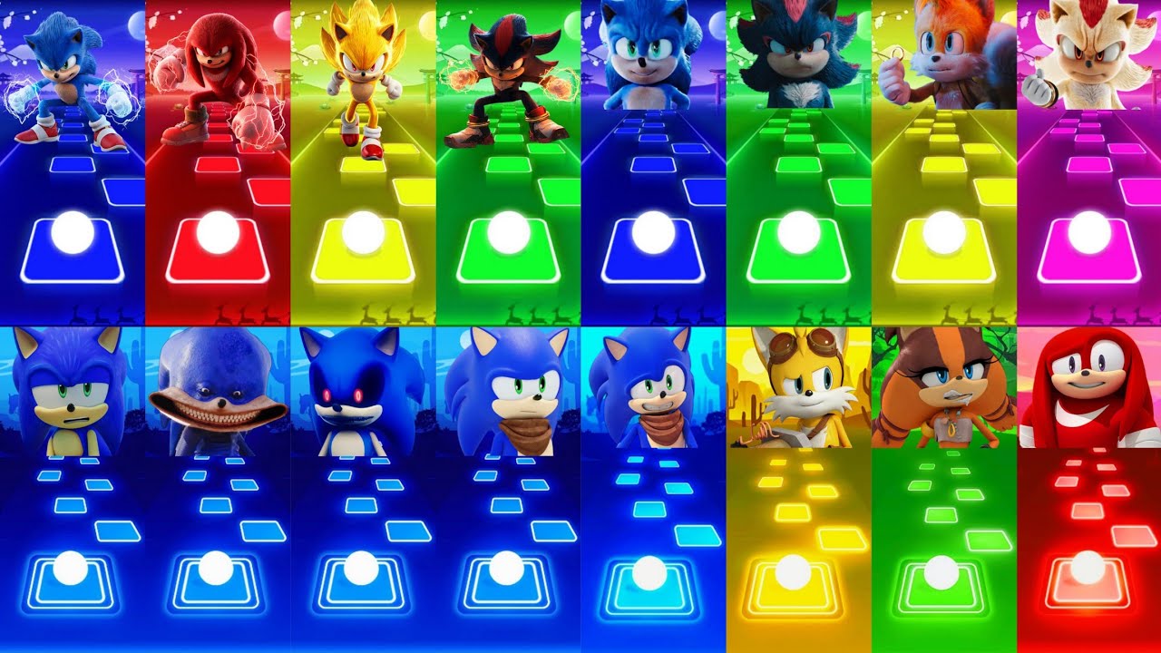 All Characters Megamix || Sonic ⛔️ Knuckles ⛔️ Super Sonic ⛔️ Shadow ⛔️ Sonic Boom ⛔️ Sonic Prime
