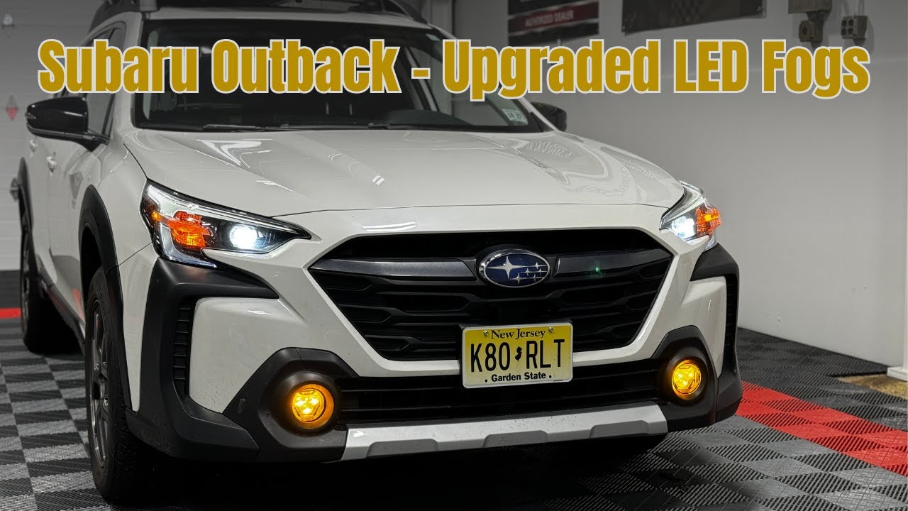 Светодиодные противотуманные фары Morimoto 4Banger — обзор установки — Subaru Outback