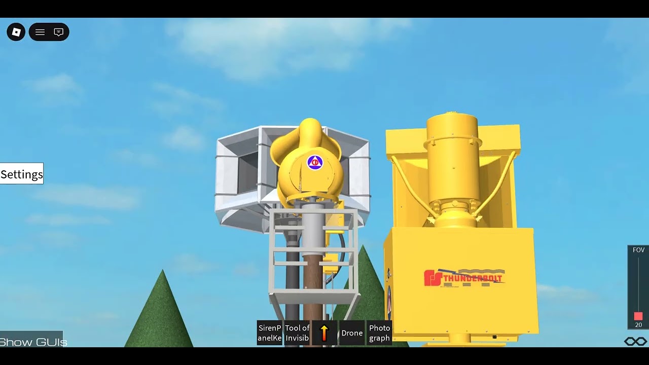 Federal Signal Thunderbolt 1003 tornado siren test alert chopper only.