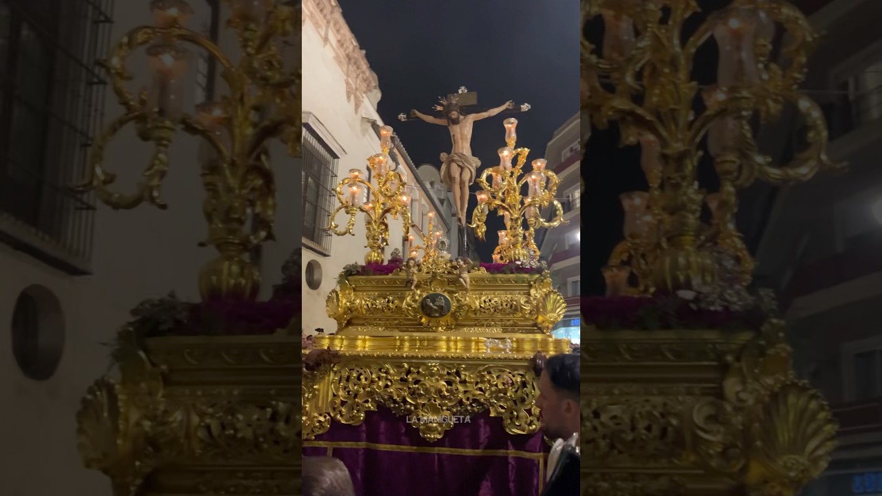 El gran estreno de la #ssantasevilla24, el Cristo de los Desamparados del Santo &Aacute;ngel.