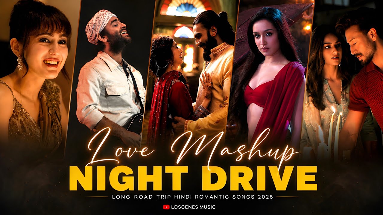 Night Drive Love Mashup 2026 | Hindi Romantic Songs | Arijit Singh | Love Mashup | Ldscenes Music