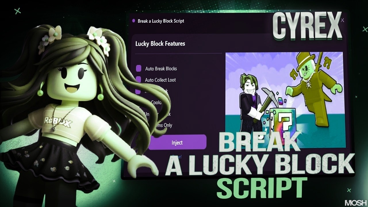 BREAK A LUCKY BLOCK SCRIPT *NO KEY* - BEST AUTO FARM LUCKY, FREEZE SAMMY, AUTO GOD & MORE