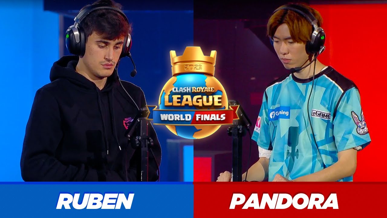 RUBEN VS PANDORA | FINAL DEL MUNDO CRL 2023 | PRESENCIAL #clashroyale