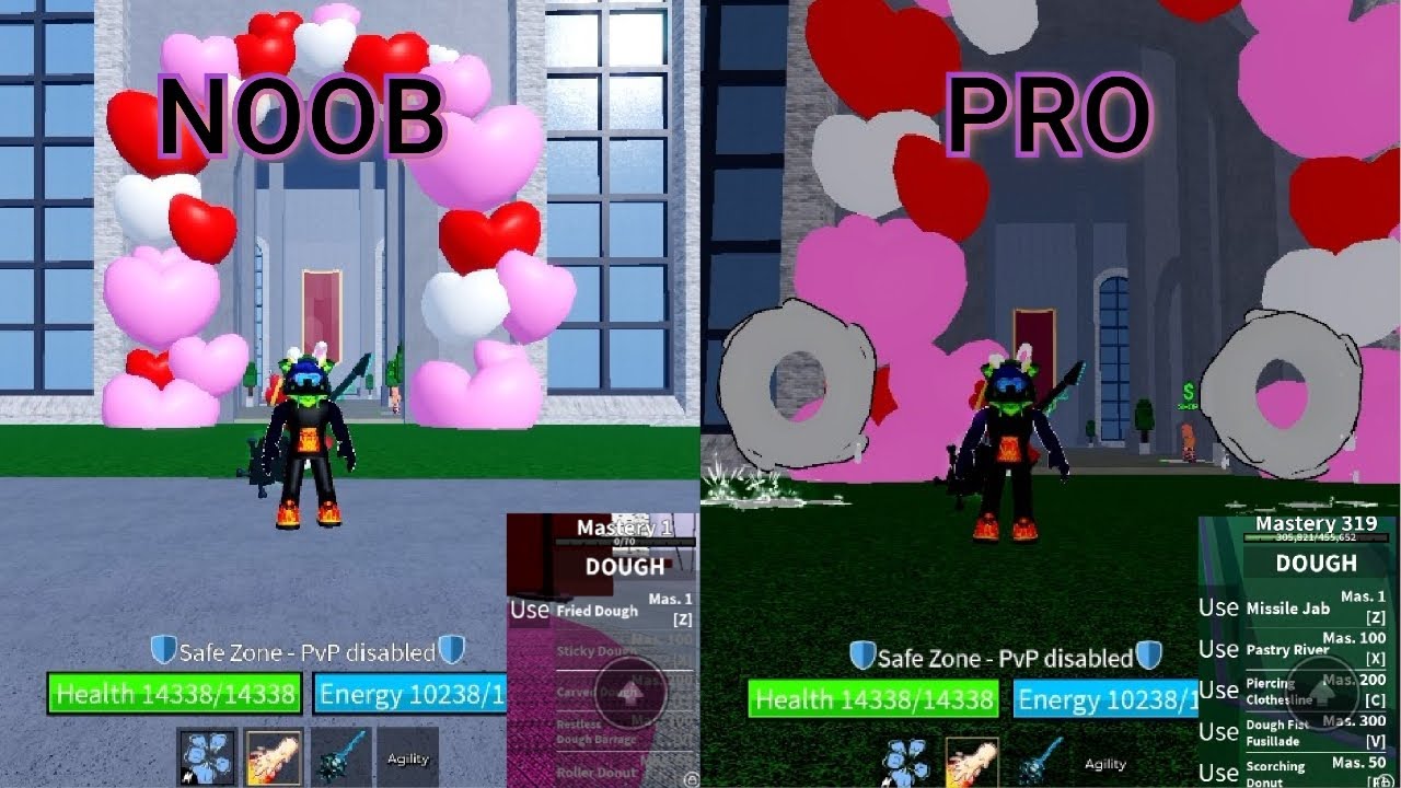 NOOB to PRO fully awake the dough fruit on blox fruit (mobile)