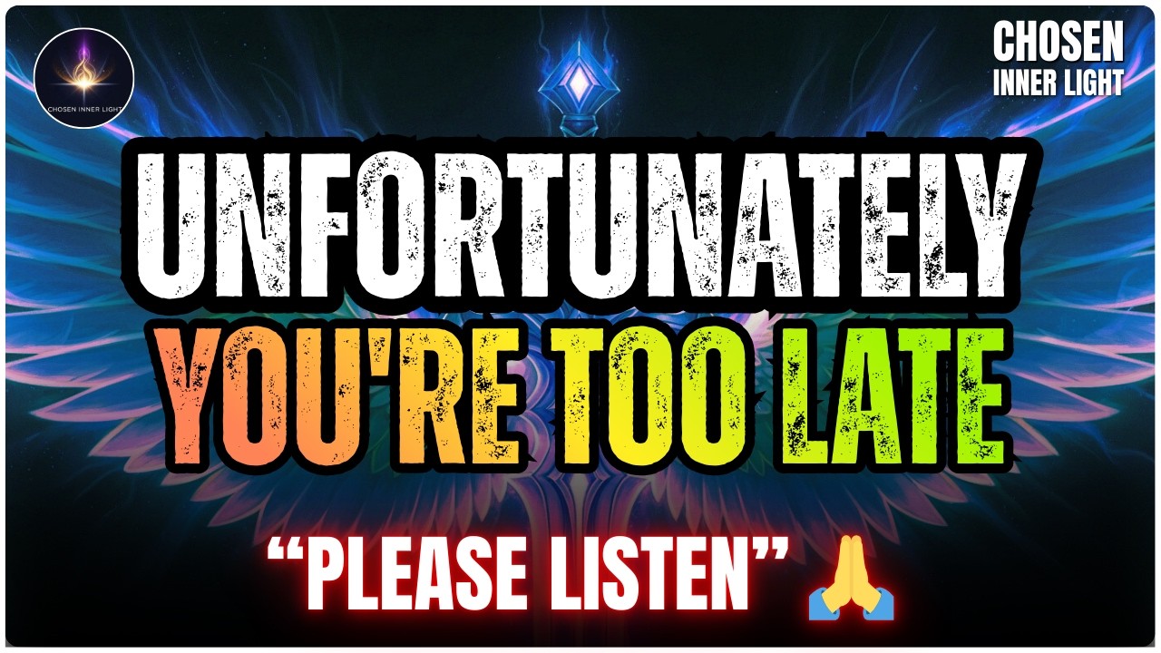 Chosen One, This Is An Emergency! 🤯🚨 You're Already Very Late! Watch It Before It Gets Worse ‼️