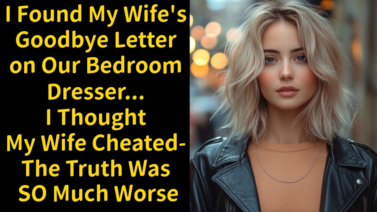 Я нашел прощальное письмо жены на комоде в нашей спальне... Я думал, жена мне изменила — правда о...