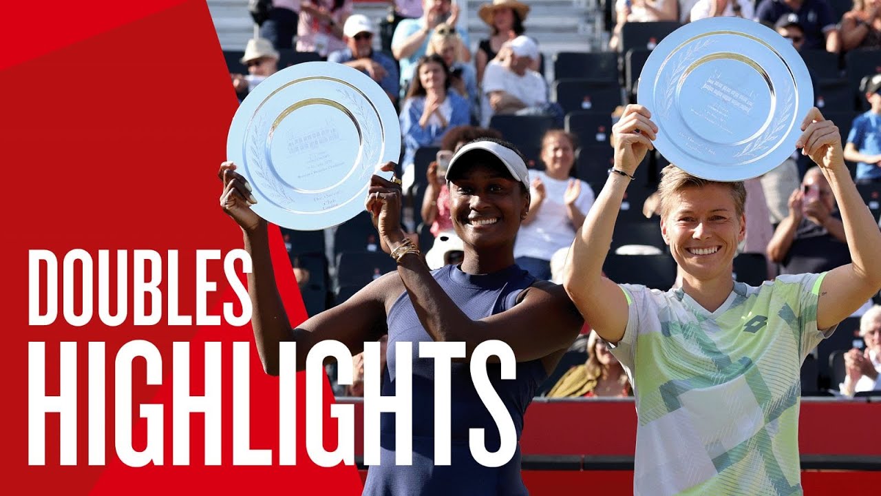 Muhammad/Schuurs v Danilina/Shnaider Highlights | HSBC Championships 2025 Doubles Final | LTA
