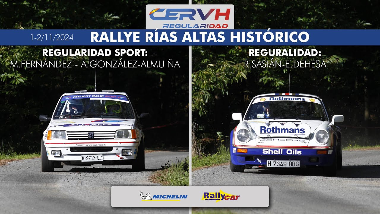 Rallye Rías Altas Histórico 2024 - Regularidad Sport y Regularidad
