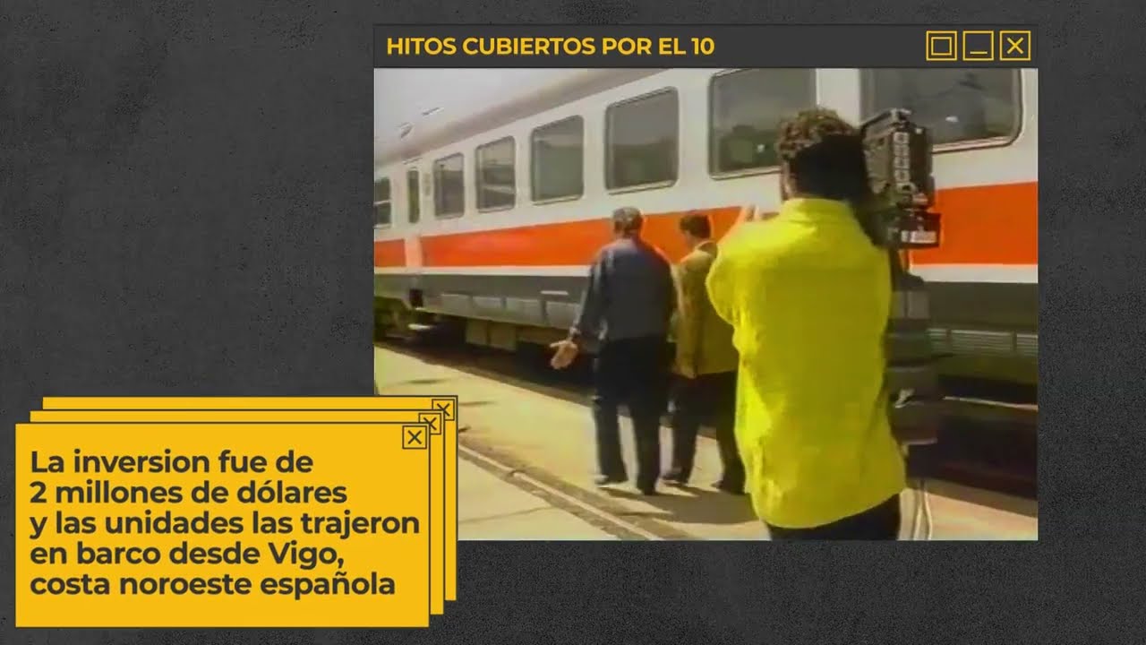 #40AñosCanal10 | HITOS cubiertos por el 10 | Tren Patagónico 1994