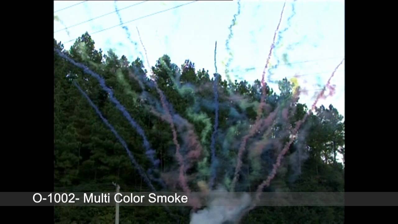 Centex Fireworks-O 1002 Multi Color Smoke