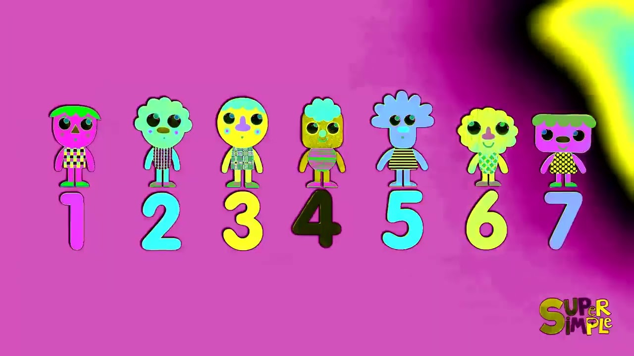 Super Simple Songs Seven Steps Dragon Chase! Intro Logo Sponsored By Gamavision Csupo Effects