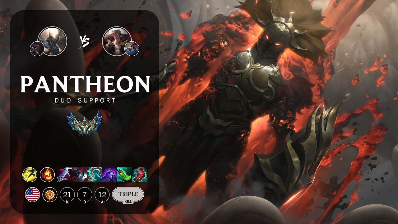 Pantheon Support vs Sett - NA Challenger Patch 13.24