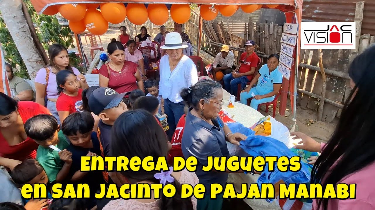 Llevando esperanza a San Jacinto – Paján, Manabí.