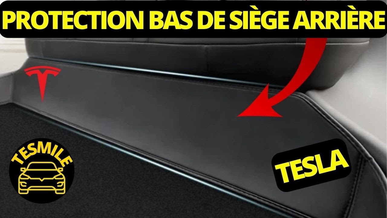 Protection bas de siège arrière Tesla Model Y 3