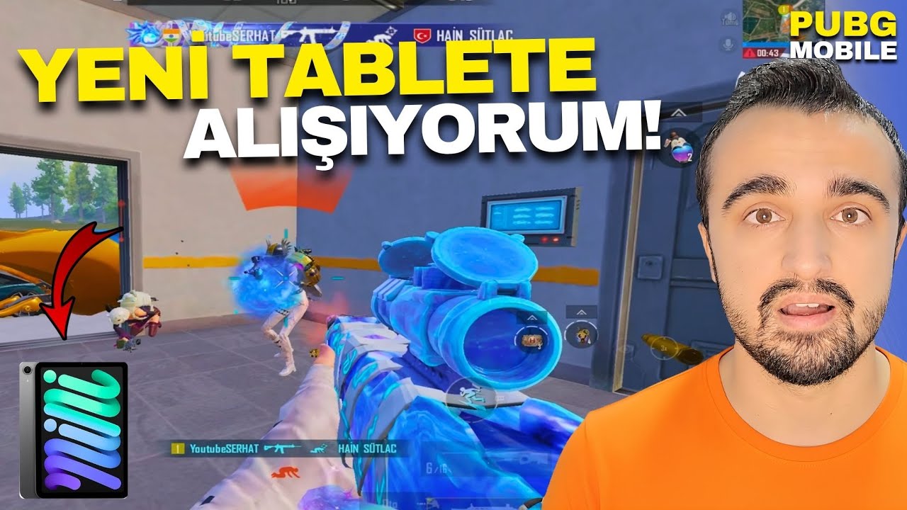 2025'TE İPAD MİNİ 7 ALINIR MI? 4.1 GÜNCELLEMESİNDE KASMA DONMA YAPAR MI? PUBG MOBILE GAMEPLAY TEST!