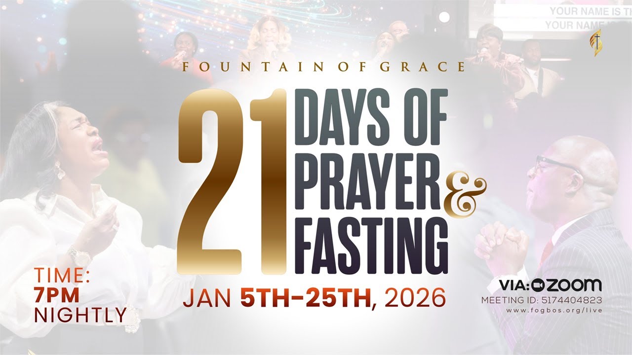21 Days of Prayer and Fasting || Day 19