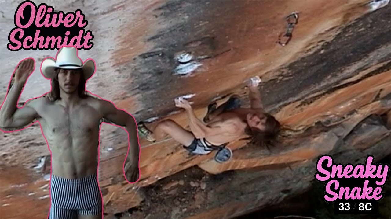SECOND ASCENT OF SNEAKY SNAKE 33/8C- OLIVER SCHMIDT