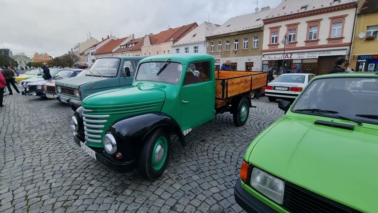 Autoveteráni Rakovník 28.10.2023 - rozloučení se sezonou a výstavka vozidel