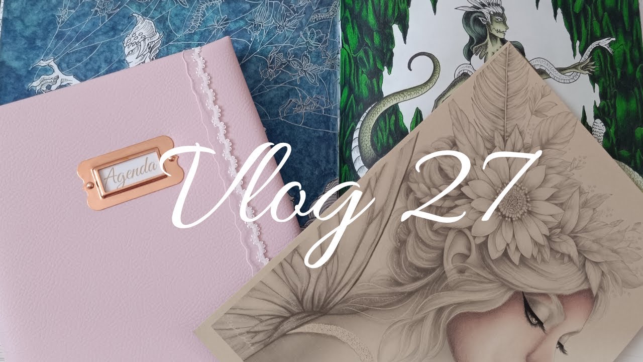 ✨Spoiler Alert : je craque pour des crayons ✨ Vlog 27// Coloriage Adulte