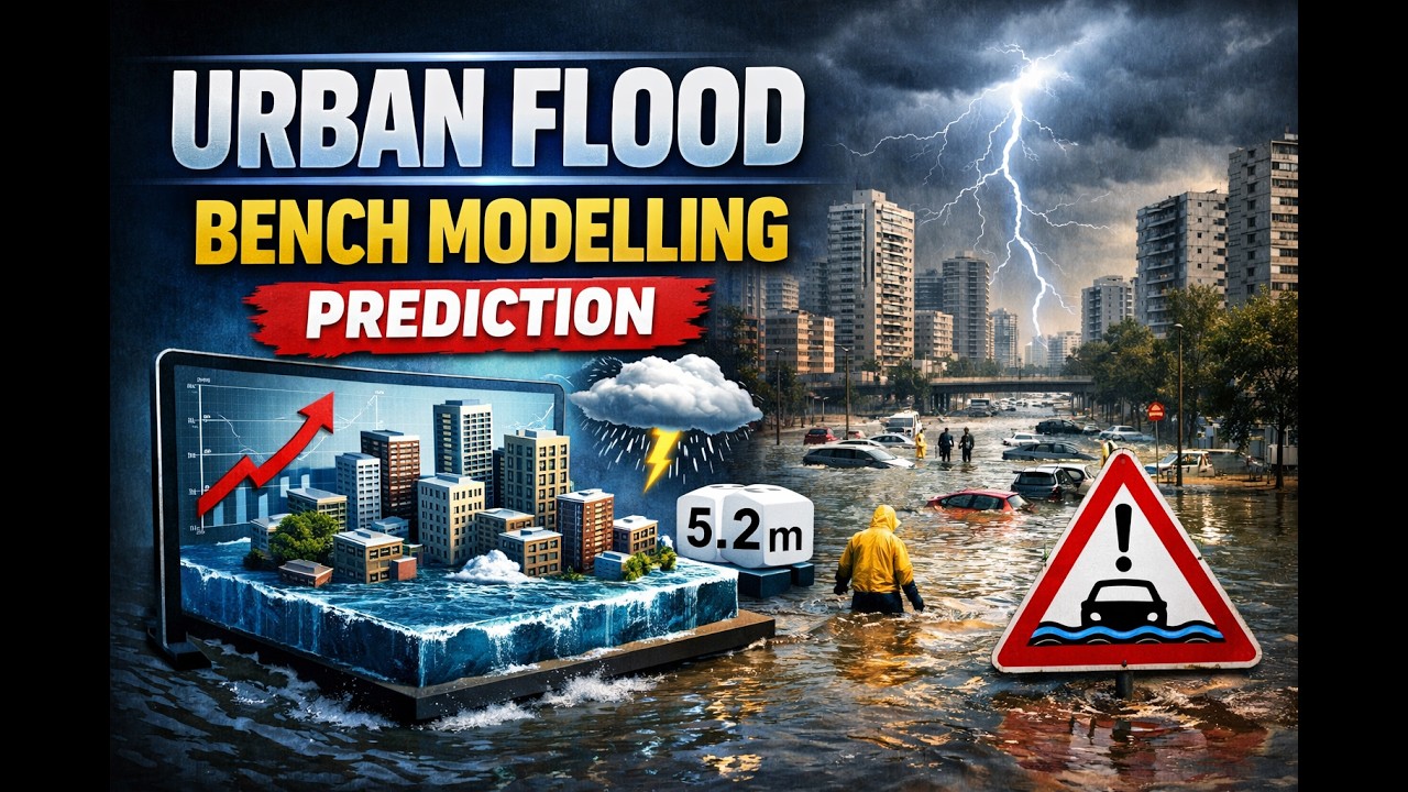 Urban Flood Prediction using Graph Neural Networks - Mohamed Roshan