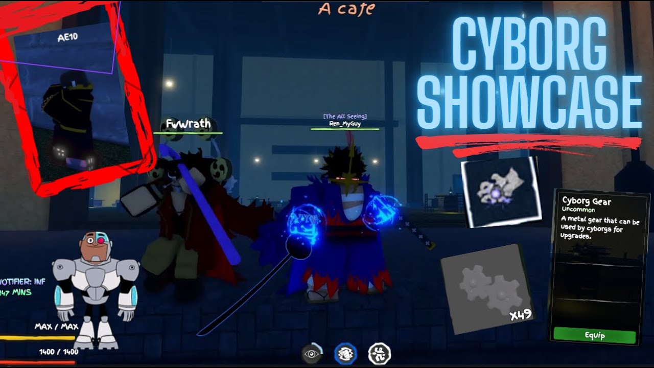 CYBORG FIGHTING STYLE OBTAINMENT + SHOWCASE | GPO