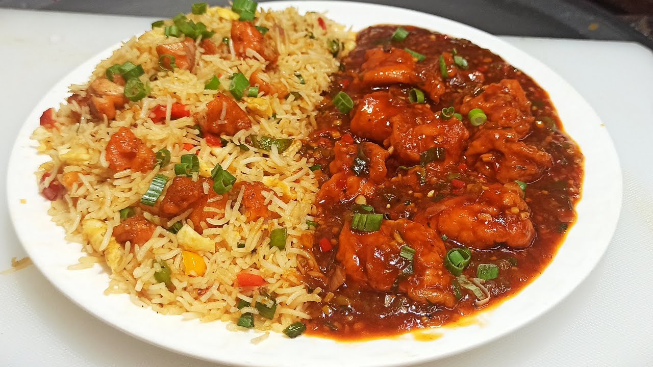Chicken Manchurian Gravy with Chicken Fried Rice Easy & Fast Chinese Recipe |Cooking with Chef Ashok