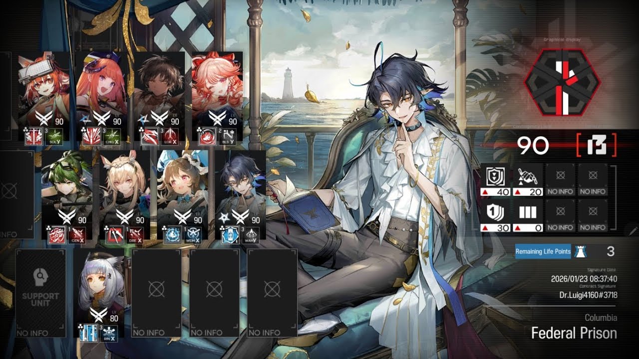 [Arknights] CC Arclight - Federal Prison: Controlled Persistence Test Clear